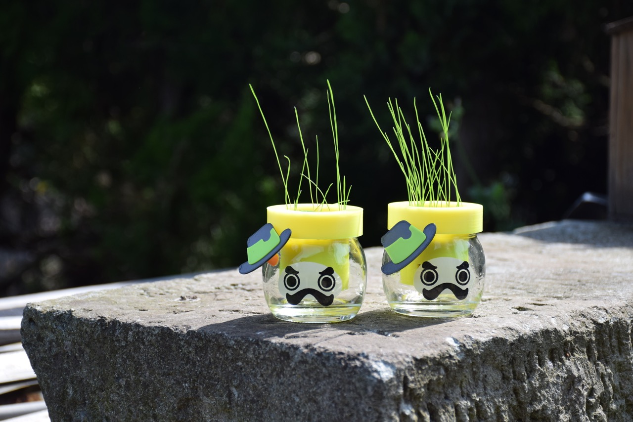 ぷりんを食べた後のビンの利用方法